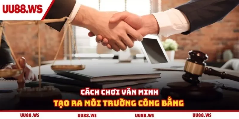 Cách chơi văn minh tạo ra môi trường công bằng 