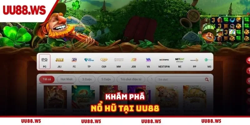 Khám phá nổ hũ tại UU88